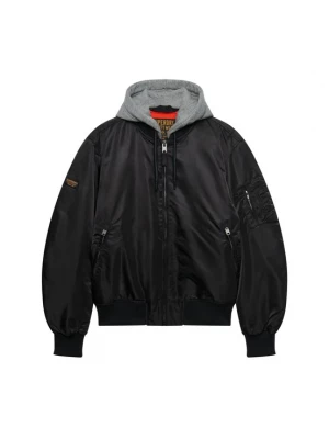 Obrázek produktu Superdry & Co Přechodná bunda 'Ma1' šedá / černá