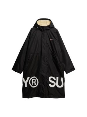 Obrázek produktu Superdry & Co Přechodný kabát černá / bílá