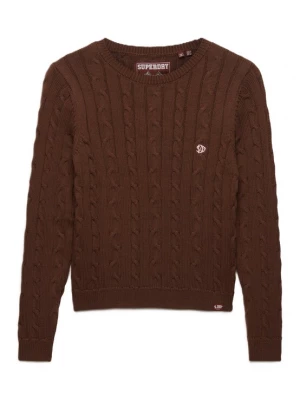 Obrázek produktu Superdry & Co Svetr 'Essentials' kaštanově hnědá