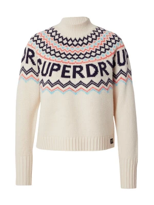 Obrázek produktu Superdry & Co Svetr 'Fairisle' krémová / marine modrá / světlemodrá / korálová