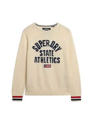 Obrázek produktu Superdry & Co Svetr 'Slouchy Intarsia' tmavě šedá / barva bílé vlny