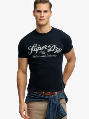 Obrázek produktu Superdry & Co Tričko 'Industry Worker' marine modrá / světle šedá