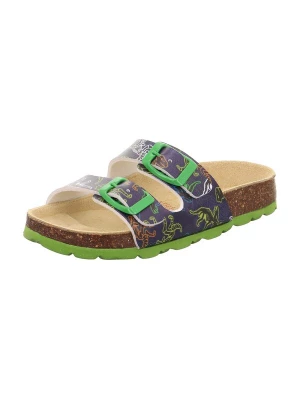 Obrázek produktu SUPERFIT Sandály marine modrá / hnědá / zelená / světle zelená