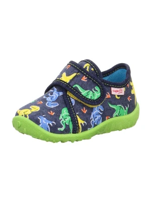 Obrázek produktu SUPERFIT Pantofle 'SPOTTY' modrá / marine modrá / žlutá / zelená