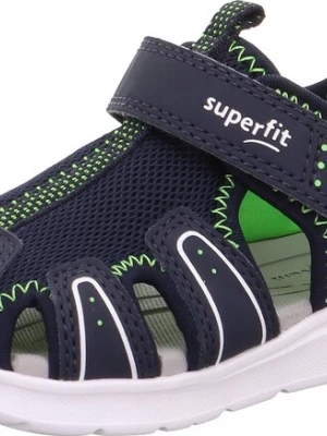 Obrázek produktu SUPERFIT Sandály 'Wave' kobaltová modř / světle zelená / bílá
