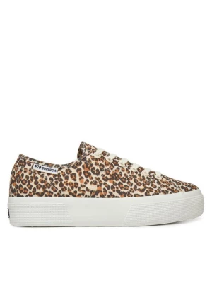 Obrázek produktu Superga Sneakersy Platform Leopard Print Hnědá