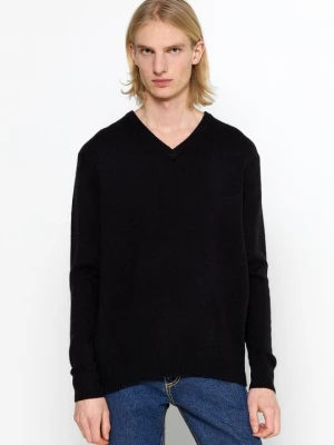 Obrázek produktu Svetr AUTHENTIC CASHMERE melírovaná antracitová