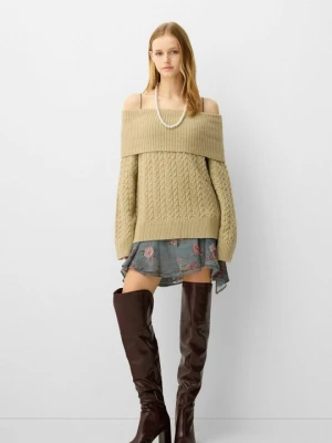 Obrázek produktu Svetr Bershka lesní zelená
