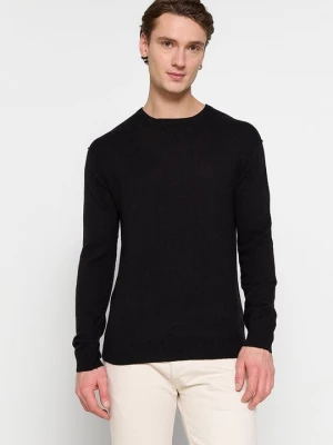 Obrázek produktu Svetr Just Cashmere melírovaná antracitová