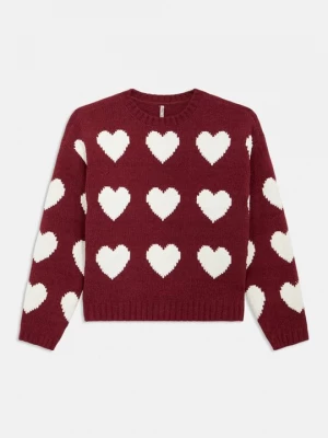 Obrázek produktu Svetr ONLY GIRLS bordó