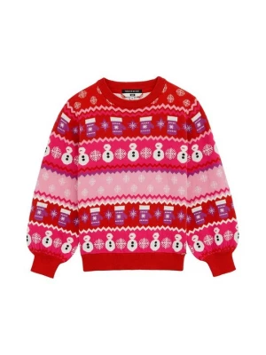 Obrázek produktu Svetr WE Fashion melírovaná růžová