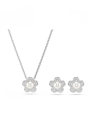 Obrázek produktu Swarovski dámská kovová sada šperků Swarovski krystal Ariana Grande x Swarovski stříbrná