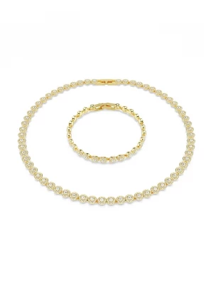 Obrázek produktu Swarovski Náhrdelník a náramek Swarovski UNA zlatá
