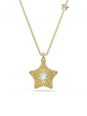 Obrázek produktu Swarovski náhrdelník s přívěskem dámský pozlacený kovový s kubickým zirkonem SUBLIMA zlatá