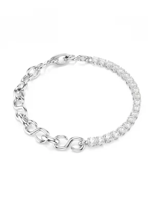 Obrázek produktu Swarovski náramek dámský kovový s kubickým zirkonem MATRIX stříbrná