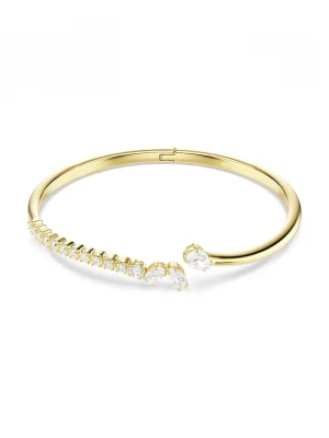 Obrázek produktu Swarovski náramek dámský pozlacený kovový kubickým zirkonem MESMERA zlatá