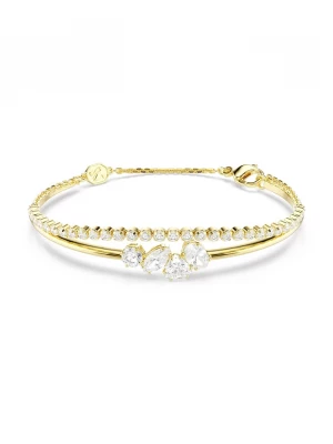 Obrázek produktu Swarovski náramek dámský pozlacený kovový s kubickým zirkonem MESMERA zlatá