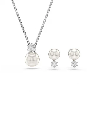 Obrázek produktu Swarovski Náušnice a náhrdelník MATRIX stříbrná