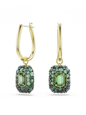 Obrázek produktu Swarovski náušnice dámské pozlacené kubický zirkon SUBLIMA zelená