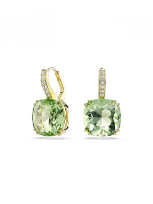 Obrázek produktu Swarovski náušnice dámské pozlacené s krystalem MILLENIA zelená
