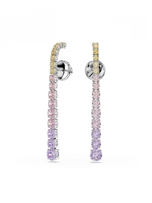 Obrázek produktu Swarovski náušnice dámské s kubickým zirkonem MATRIX růžová