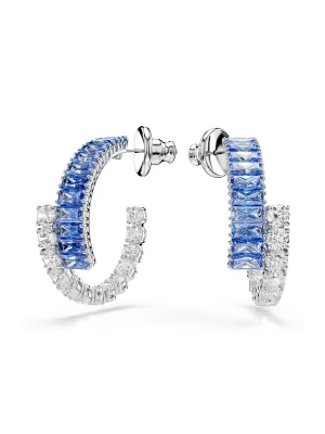 Obrázek produktu Swarovski Náušnice 'Matrix' modrá / průhledná