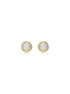 Obrázek produktu Swarovski Náušnice 'Una' zlatá / průhledná