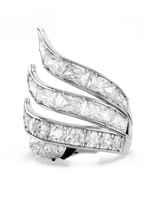 Obrázek produktu Swarovski prstýnek dámský kovový se Swarovski krystalem VIENNA stříbrná