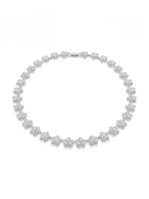 Obrázek produktu Swarovski řetízek dámský kovový Ariana Grande x Swarovski stříbrná