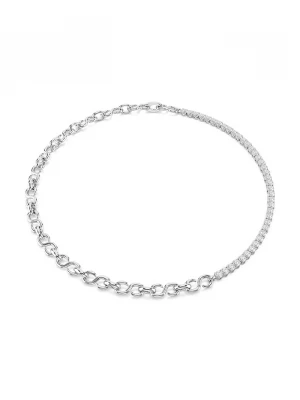 Obrázek produktu Swarovski řetízek dámský kovový s kubickým zirkonem MATRIX stříbrná