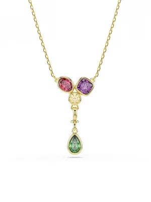 Obrázek produktu Swarovski řetízek dámský pozlacený kovový s kubickým zirkonem IMBER zlatá