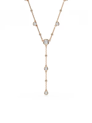 Obrázek produktu Swarovski řetízek dámský pozlacený kovový s kubickým zirkonem IMBER zlatá