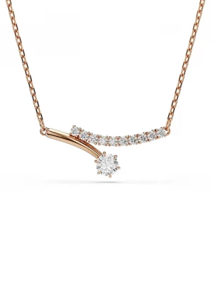Obrázek produktu Swarovski řetízek dámský pozlacený kovový s kubickým zirkonem MATRIX zlatá