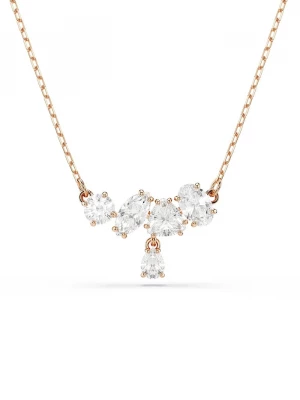 Obrázek produktu Swarovski řetízek dámský pozlacený kovový s kubickým zirkonem MESMERA zlatá