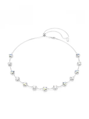 Obrázek produktu Swarovski řetízek dámský se krystalem CHROMA stříbrná