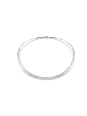 Obrázek produktu Swarovski Řetízek 'Matrix' stříbrná / průhledná