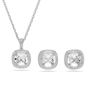 Obrázek produktu Swarovski Sada šperků 'Una' stříbrná / průhledná