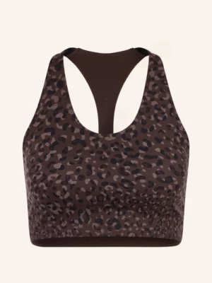 Obrázek produktu Sweaty Betty Sportovní Podprsenka Power Racer tmavě hnědá / světle hnědá / černá