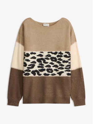 Obrázek produktu Sweter oversize BonPrix brązowy