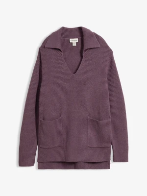 Obrázek produktu Sweter oversize BonPrix fioletowy