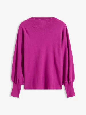 Obrázek produktu Sweter oversize z mieszanki wiskozy BonPrix fioletowy