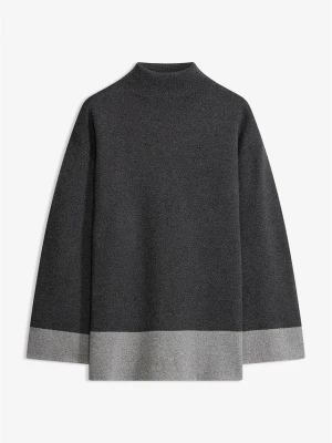 Obrázek produktu Sweter oversize ze stójką BonPrix szary