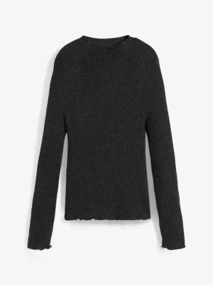 Obrázek produktu Sweter z miękkiej wełny merino BonPrix szary