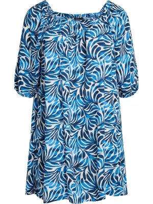 Obrázek produktu Swim by Zizzi Letní šaty 'Scami' modrá / enciánová modrá / bílá