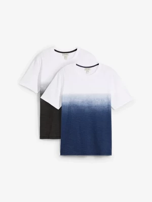 Obrázek produktu T-shirt (2 szt.) z czystej bawełny BonPrix niebieski