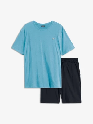 Obrázek produktu T-shirt + bermudy (2 części) BonPrix niebieski