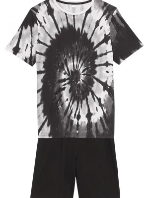 Obrázek produktu T-shirt + bermudy z dżerseju z czystej bawełny organicznej (komplet 2-cz.) BonPrix czarny