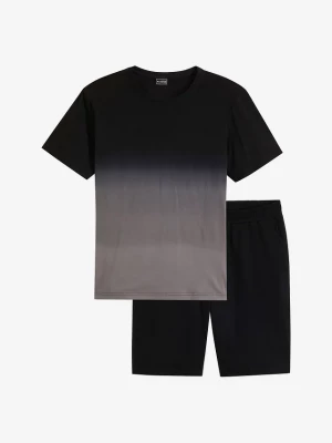 Obrázek produktu T-shirt i bermudy dresowe (2 części) BonPrix czarny