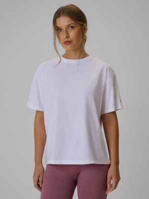 Obrázek produktu T-shirt loose hladký dámský - bílý 4F