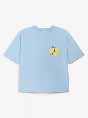 Obrázek produktu T-shirt oversize z czystej bawełny organicznej BonPrix niebieski